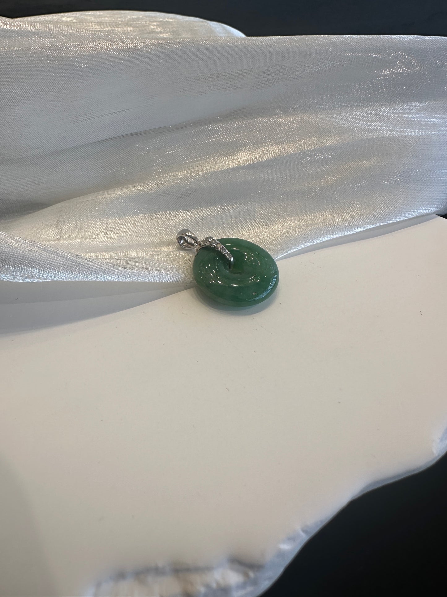 Donut K Pendant