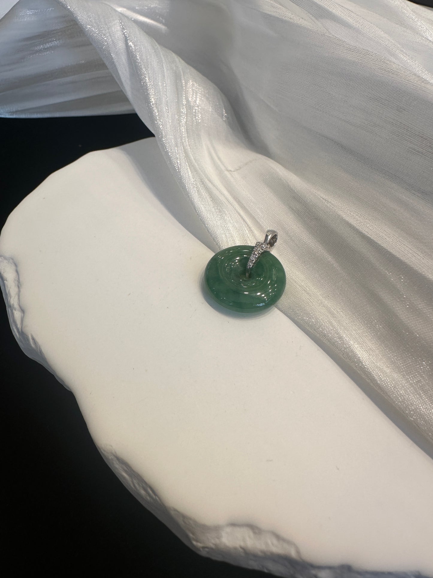 Donut K Pendant
