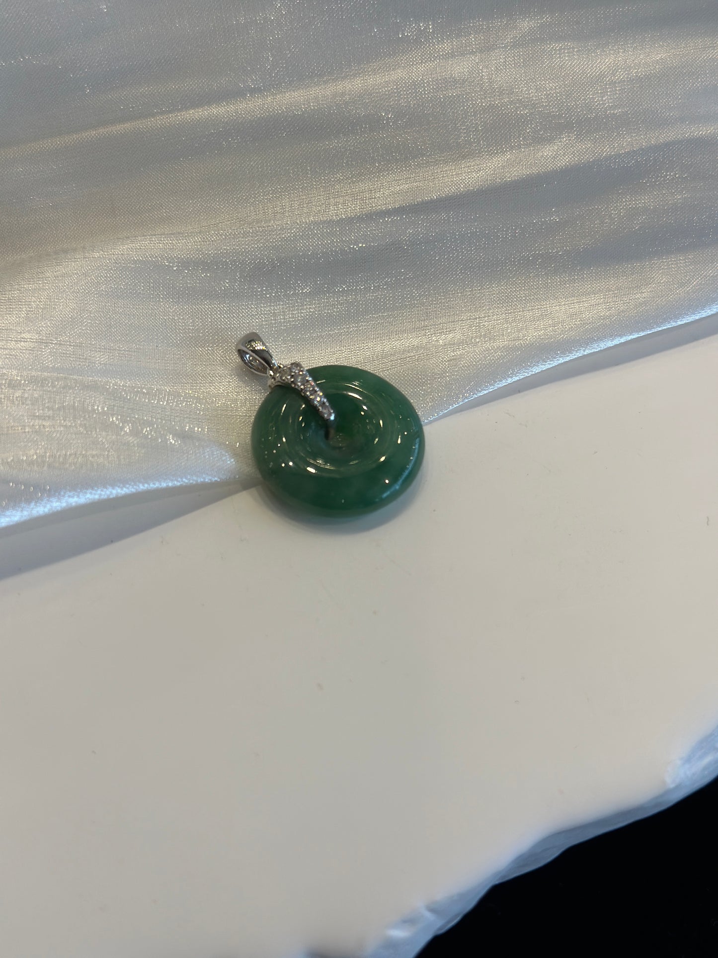 Donut K Pendant