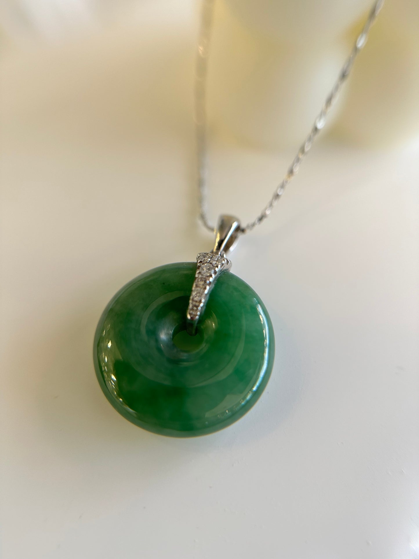 Donut K Pendant